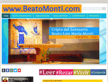 Tablet Screenshot of beatomonti.com